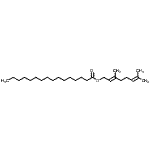 CAS#: 3681-73-0, (2E)-3,7-Dimethyl-2,6-Octadien-1-Yl Palmitate