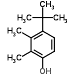 CAS#: 36812-13-2, 2,3-Dimethyl-4-(2-Methyl-2-Propanyl)Phenol