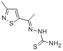 CAS 登录号：3683-63-4， [1-(3-甲基-1,2-噻唑-5-基)乙亚基氨基]硫脲