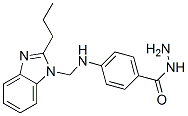 CAS#: 36841-34-6, 4-[(2-Propylbenzimidazol-1-Yl)Methylamino]Benzohydrazide