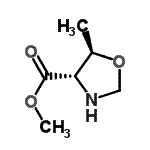 CAS#: 368424-95-7, Methyl (4S,5R)-5-Methyl-1,3-Oxazolidine-4-Carboxylate