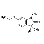 CAS 登录号：368834-71-3， 6-乙氧基-1,3,3-三甲基-1,3-二氢-2H-吲哚-2-酮
