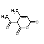 CAS#: 368876-43-1, 3-Acetyl-4-Methyl-2H-Pyran-2,6(3H)-Dione
