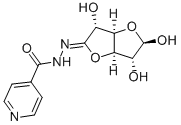 CAS 登录号：3691-74-5， N-[[(2S)-2-[(2R,3R,4S)-3,4-二羟基-5-氧代四氢呋喃-2-基]-2-羟基乙亚基]氨基]吡啶-4-甲酰胺