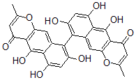 CAS#: 3692-07-7, 5,6,8-Trihydroxy-2-Methyl-9-(5,6,8-Trihydroxy-2-Methyl-4-Oxobenzo[g]Chromen-9-Yl)Benzo[g]Chromen-4-One