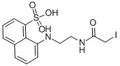 CAS#: 36930-64-0, 8-[2-(2-Iodoacetamido)ethylamino]-1-naphthalenesulfonic acid