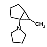CAS#: 36955-12-1, 1-(6-Methylbicyclo[3.1.0]Hex-1-Yl)Pyrrolidine