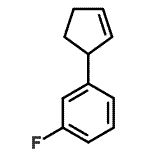 CAS 登录号：369650-08-8， 1-(2-环戊烯-1-基)-3-氟苯