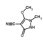 CAS#: 37016-72-1, 5-Methoxy-1-Methyl-3-Oxo-2,3-Dihydro-1H-Pyrazole-4-Carbonitrile