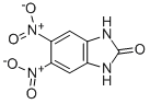 CAS#: 3705-86-0, 1,3-Dihydro-5,6-Dinitro-2H-Benzimidazol-2-One
