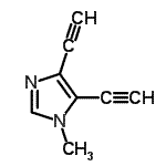 CAS#: 37067-94-0, 4,5-Diethynyl-1-Methyl-1H-Imidazole