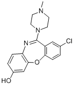 CAS#: 37081-75-7, 8-Chloro-6-(4-Methylpiperazin-1-Yl)Benzo[b][1,5]Benzoxazepin-2-Ol