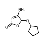 CAS#: 370876-82-7, 4-Amino-5-(Cyclopentyloxy)-2(5H)-Furanone