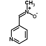 CAS 登录号：37096-15-4， N-甲基-N-[(Z)-3-吡啶基甲基烯]胺氧化物