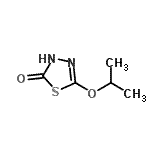 CAS#: 37158-83-1, 5-Isopropoxy-1,3,4-Thiadiazol-2(3H)-One