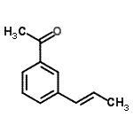 CAS#: 371754-69-7, 1-{3-[(1E)-1-Propen-1-Yl]Phenyl}Ethanone