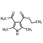 CAS 登录号：371933-91-4， 乙基4-乙酰基-2,5-二甲基-1H-吡咯-3-羧酸酯