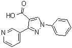 CAS#: 372107-42-1, 1-Phenyl-3-(3-Pyridinyl)-1H-Pyrazole-4-Carboxylic Acid