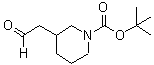 CAS#: 372159-76-7, 2-Methyl-2-Propanyl 3-(2-Oxoethyl)-1-Piperidinecarboxylate