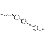 CAS#: 372983-17-0, 1-Methoxy-4-{[4-(trans-4-Pentylcyclohexyl)Phenyl]Ethynyl}Benzene