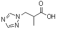CAS#: 373356-32-2, 2-Methyl-3-(1H-1,2,4-Triazol-1-Yl)Propanoic Acid