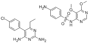 CAS 登录号：37338-39-9， 乙胺嘧啶-磺胺多辛混合物
