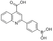 CAS 登录号：373384-17-9， 2-(4-硼酸基苯基)喹啉-4-羧酸