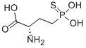 CAS 登录号：373644-25-8， (2S)-2-氨基-4-(羟基巯基亚膦酰)-丁酸