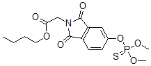 CAS#: 3740-32-7, 5-[(Dimethoxyphosphinothioyl)oxy]-1,3-dihydro-1,3-dioxo-2H-Isoindole-2-aceticacid butyl ester