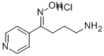 CAS 登录号：374063-98-6， 4-氨基-1-吡啶-4-基丁烷-1-酮肟单盐酸盐