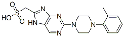 CAS 登录号：37425-16-4， 2-(4-(o-甲苯基)-1-哌嗪基)-9H-嘌呤二甲烷磺酸盐