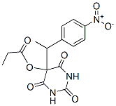 CAS#: 37431-54-2, [5-[1-(4-Nitrophenyl)Ethyl]-2,4,6-Trioxo-1,3-Diazinan-5-Yl] Propanoate