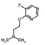 CAS#: 374679-89-7, 2-[(5-Fluoro-4-Pyrimidinyl)Oxy]-N,N-Dimethylethanamine