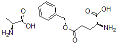CAS#: 37475-30-2, gamma-Benzylglutamate-alanine copolymer