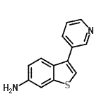 CAS#: 374754-24-2, 3-(3-Pyridinyl)-1-Benzothiophen-6-Amine