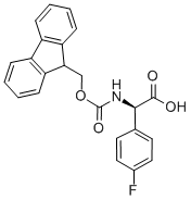 CAS 登录号：374791-03-4， (R)-N-芴甲氧羰基-4-氟苯基甘氨酸