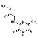 CAS#: 374921-06-9, Methyl N-(2-Methyl-3,5-Dioxo-2,3,4,5-Tetrahydro-1,2,4-Triazin-6-Yl)Glycinate