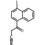 CAS#: 374926-10-0, 3-(4-Iodo-1-Naphthyl)-3-Oxopropanenitrile