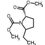 CAS#: 374929-31-4, Dimethyl (2S)-5-Ethyl-1,2-Pyrrolidinedicarboxylate