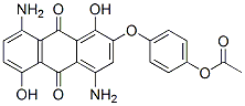 CAS#: 3753-50-2, [4-(4,8-Diamino-1,5-Dihydroxy-9,10-Dioxoanthracen-2-Yl)Phenyl] Acetate