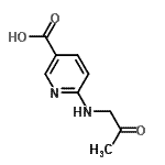 CAS#: 375357-45-2, 6-[(2-Oxopropyl)Amino]Nicotinic Acid