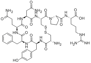 CAS 登录号：37552-33-3， 半胱氨酰-酪氨酰-苯丙氨酰-谷氨酰胺酰-天冬氨酰胺酰-半胱氨酰-脯氨酰-精氨酸