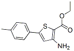 CAS 登录号：37572-22-8， 乙基3-氨基-5-(4-甲基苯基)噻吩-2-羧酸酯