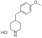 CAS 登录号：37581-27-4， 4-(4-甲氧基苄基)哌啶盐酸盐