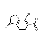 CAS#: 375825-59-5, 4-Hydroxy-5-Nitro-1-Indanone