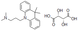 CAS#: 3759-07-7, Dimetacrine bitartrate