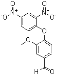 CAS#: 3761-30-6, 4-(2,4-Dinitrophenoxy)-3-Methoxybenzaldehyde