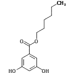 CAS#: 37622-61-0, Hexyl 3,5-Dihydroxybenzoate