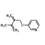 CAS#: 376362-60-6, 3-[(3-Methyl-2-Methylene-3-Buten-1-Yl)Oxy]Pyridine
