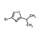 CAS#: 376585-97-6, 4-Bromo-2-Isopropyl-1,3-Thiazole